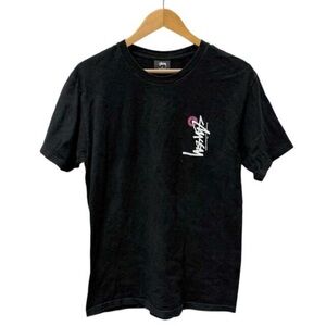 Stussy Black Graphic T-Shirt